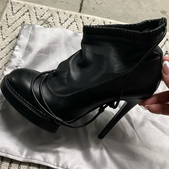 Kris van assche“ special edition” stripe boots